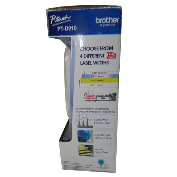 Brother PT-D210 P-Touch Label Maker QWERTY Keyboard Easy Label Formatting NEW - Picture 3 of 9